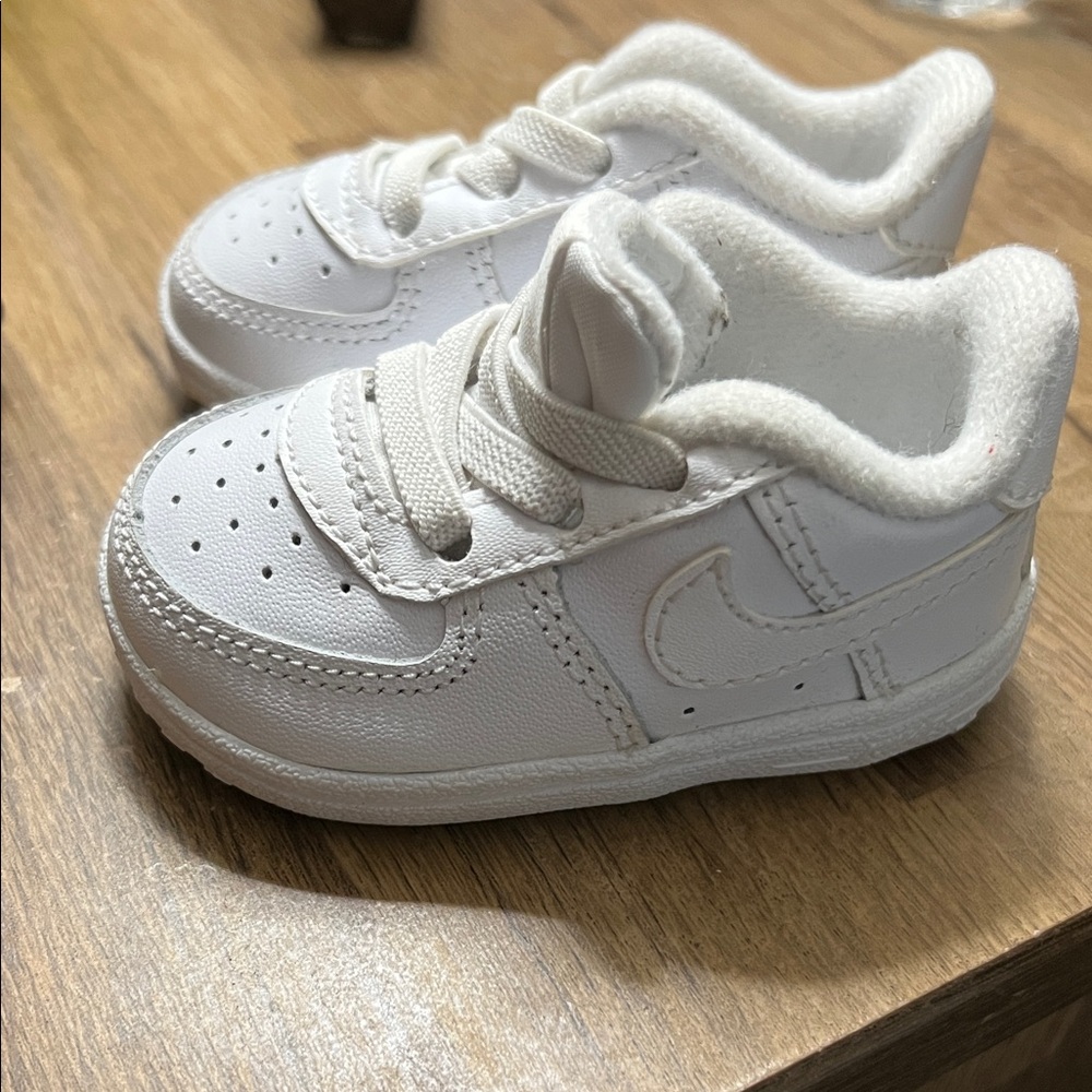 Nike Kids All-White Sneakers